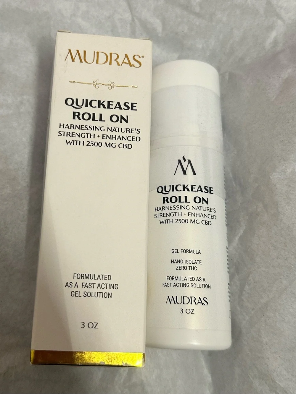 Mudras-Quickease roll on